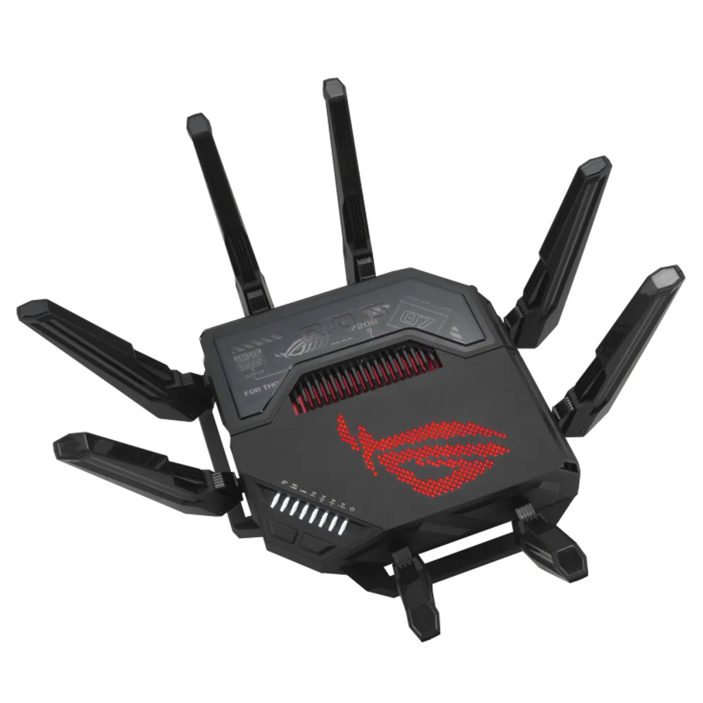 GUNMANSA ASUS ROG Rapture GT-BE98, Wi-Fi 7 (802.11be), Quad-band (2.4 GHz / 5 GHz-1 / 5 GHz-2 / 6 GHz)