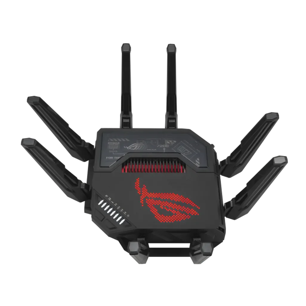 GUNMANSA ASUS ROG Rapture GT-BE98, Wi-Fi 7 (802.11be), Quad-band (2.4 GHz / 5 GHz-1 / 5 GHz-2 / 6 GHz)