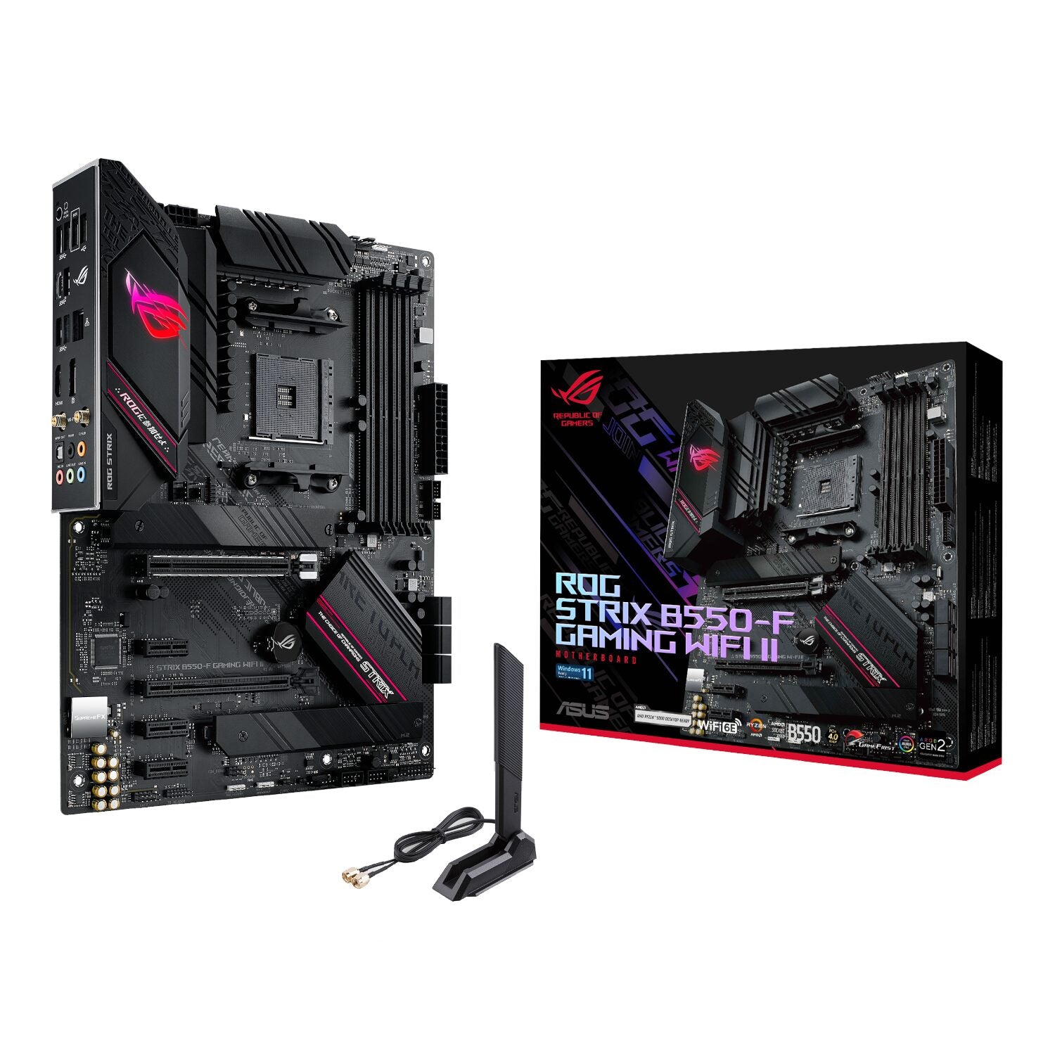 GUNMANSA Asus ROG Strix B550-F Gaming WiFi Motherboard - AMD AM4