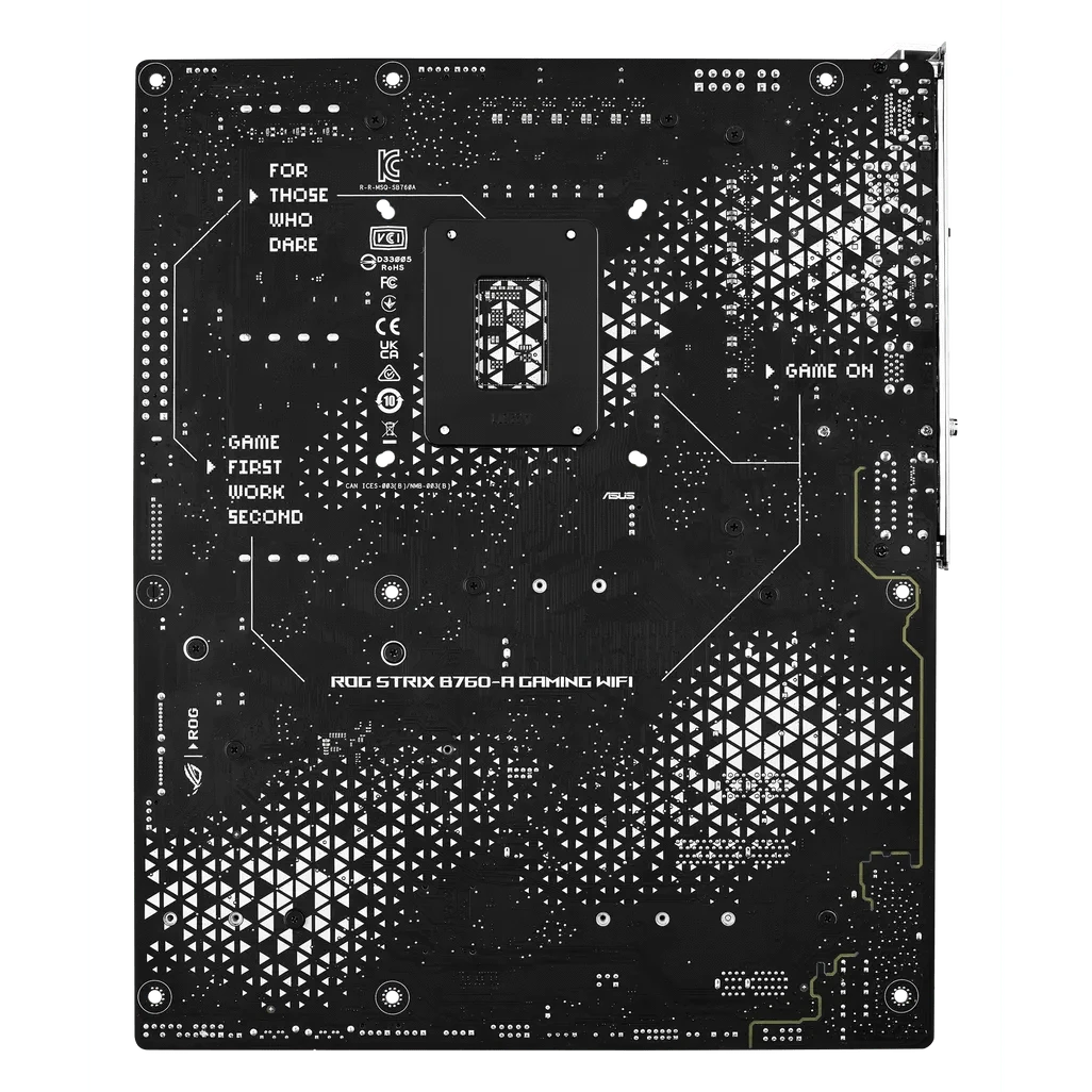 GUNMANSA ASUS ROG STRIX B760-A GAMING WIFI, Intel, LGA 1700, Intel® Celeron®