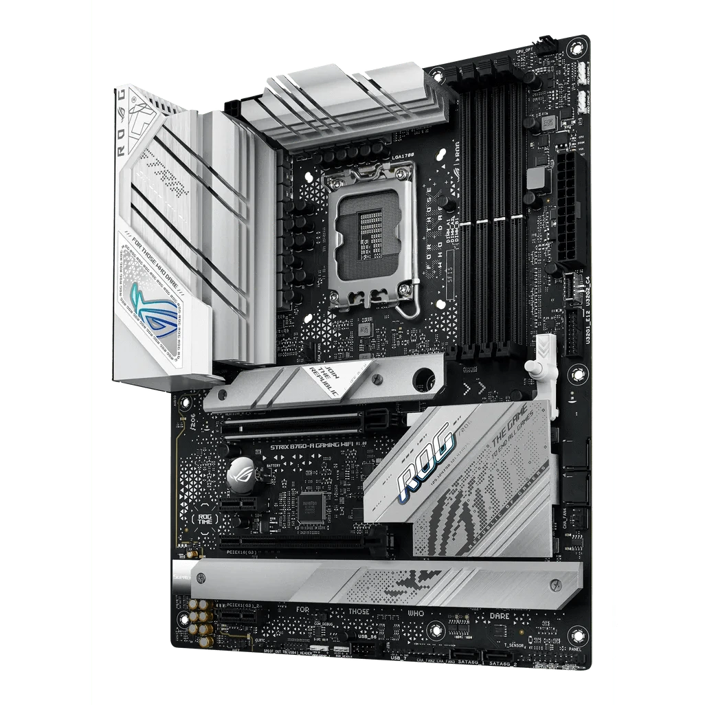 GUNMANSA ASUS ROG STRIX B760-A GAMING WIFI, Intel, LGA 1700, Intel® Celeron®