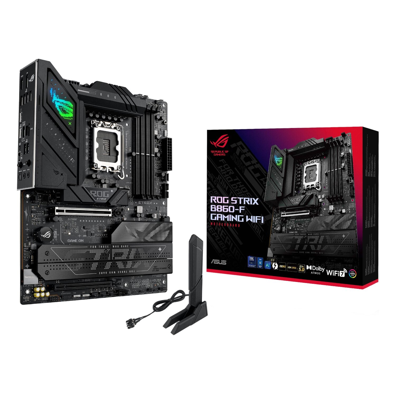GUNMANSA Asus ROG STRIX B860-F Gaming Wi-Fi Motherboard - Intel LGA1851