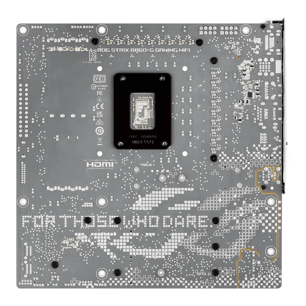 GUNMANSA ASUS ROG STRIX B860-G GAMING WIFI, Intel, LGA 1851 (Socket V1)