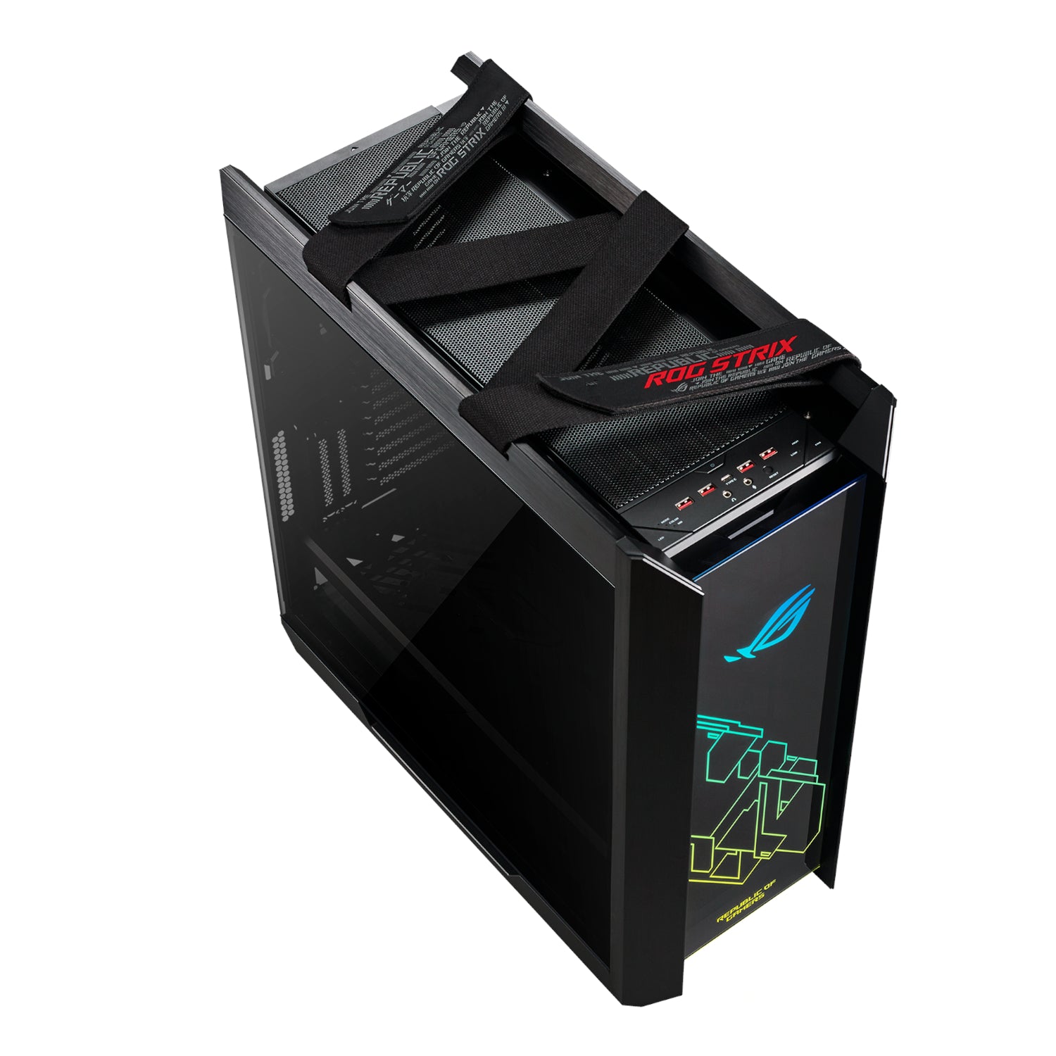 GUNMANSA Asus ROG Strix Helios II ARGB EATX Gaming Chassis - Black