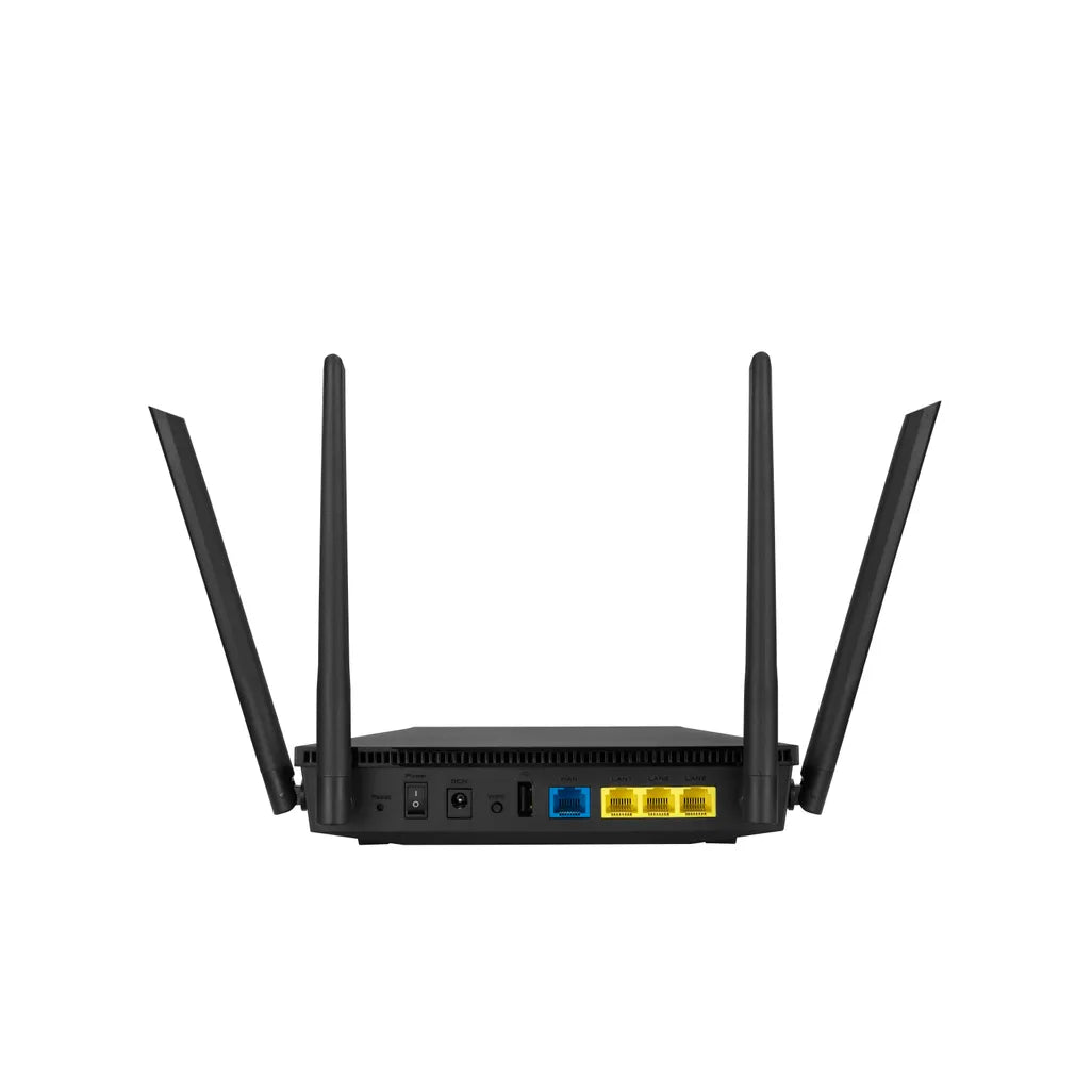 GUNMANSA ASUS ROUTER/AX1800/1201Mbps+574Mbps/2.4GHz 2x2/5GHz 2x2/1xWAN/3xLAN/. 1xUSB/AiMesh/MU-MIMO/OFDMA/VPN.