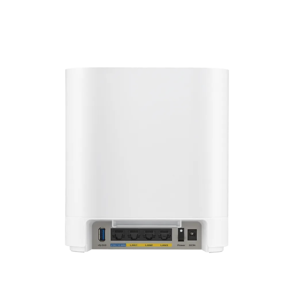 GUNMANSA ASUS ROUTER/Expert/2402 Mbps+574 Mbps/2.4GHz 2x2/5GHz 2x2/PoE+/100 devices/Wall+Ceiling Mount/AiMesh/1 Pack.90IG07V0-MO3A60