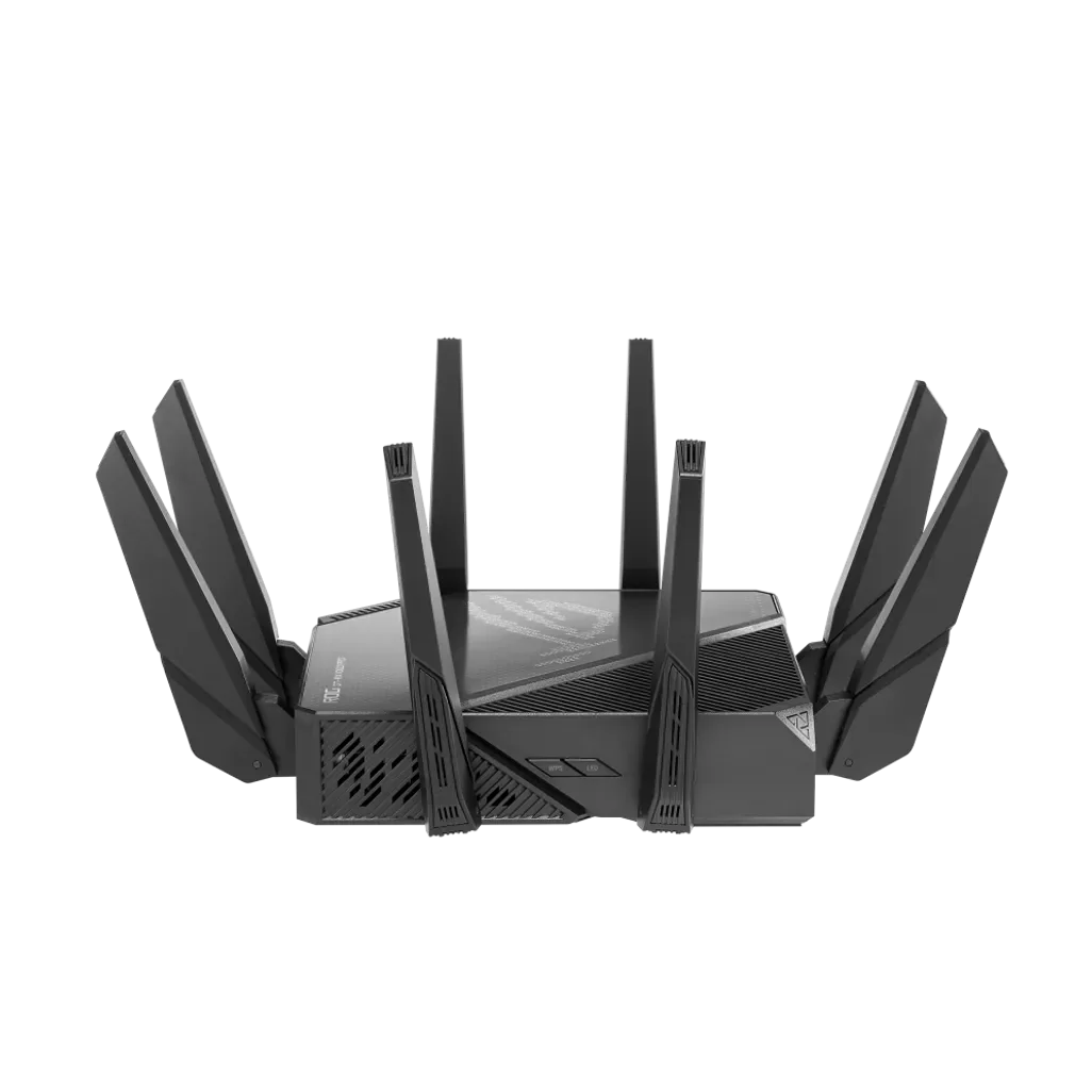 GUNMANSA ASUS ROUTER/Gaming/2.4GHz 4x4 upto 1148Mbps/5GHz-2 4x4 upto 4808Mbps/2xWAN/4xLAN/2xUSB/AiMesh/AiProtection/VPN/90IG0720-MU2A00