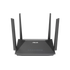 GUNMANSA ASUS RT-AX52 AX1800 AiMesh, Wi-Fi 6 (802.11ax), Dual-band (2.4 GHz / 5 GHz), Ethernet LAN, Black, Tabletop router