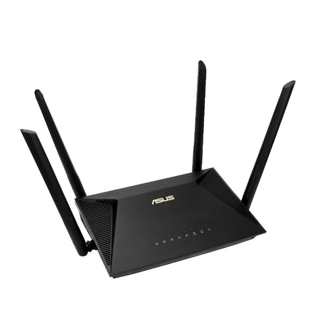 GUNMANSA ASUS RT-AX53U, Wi-Fi 6 (802.11ax), Dual-band (2.4 GHz / 5 GHz), Ethernet LAN, 3G, Black, Tabletop router