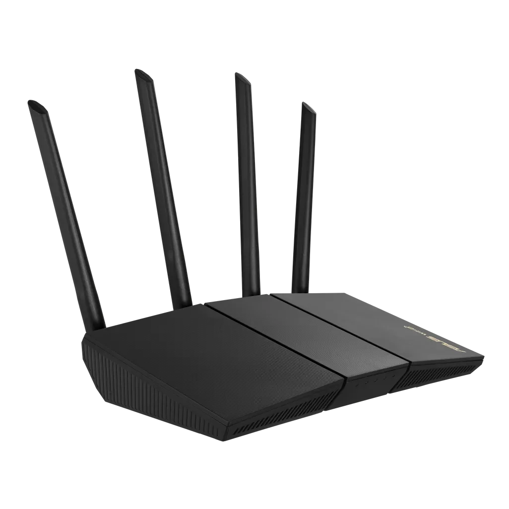 GUNMANSA ASUS RT-AX57, Wi-Fi 6 (802.11ax), Dual-band (2.4 GHz / 5 GHz), Ethernet LAN, Black, Tabletop router