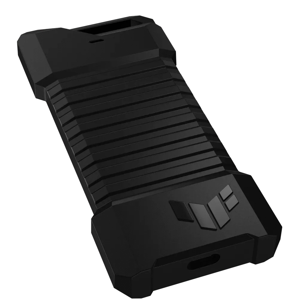 GUNMANSA ASUS TUF Gaming AS2000, 2 TB, USB Type-C, 3.2 Gen 2 (3.1 Gen 2), 10000 MB/s, 10 Gbit/s, Black