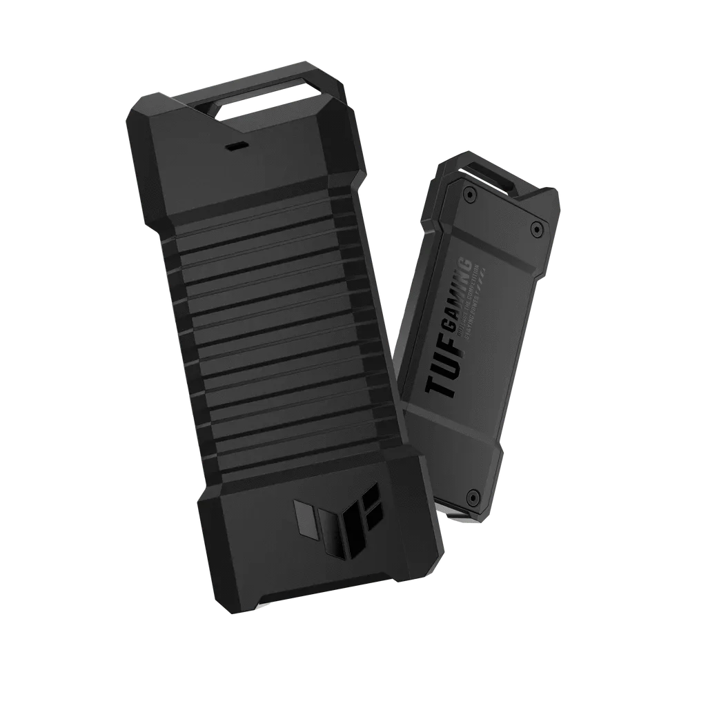 GUNMANSA ASUS TUF Gaming AS2000, 2 TB, USB Type-C, 3.2 Gen 2 (3.1 Gen 2), 10000 MB/s, 10 Gbit/s, Black