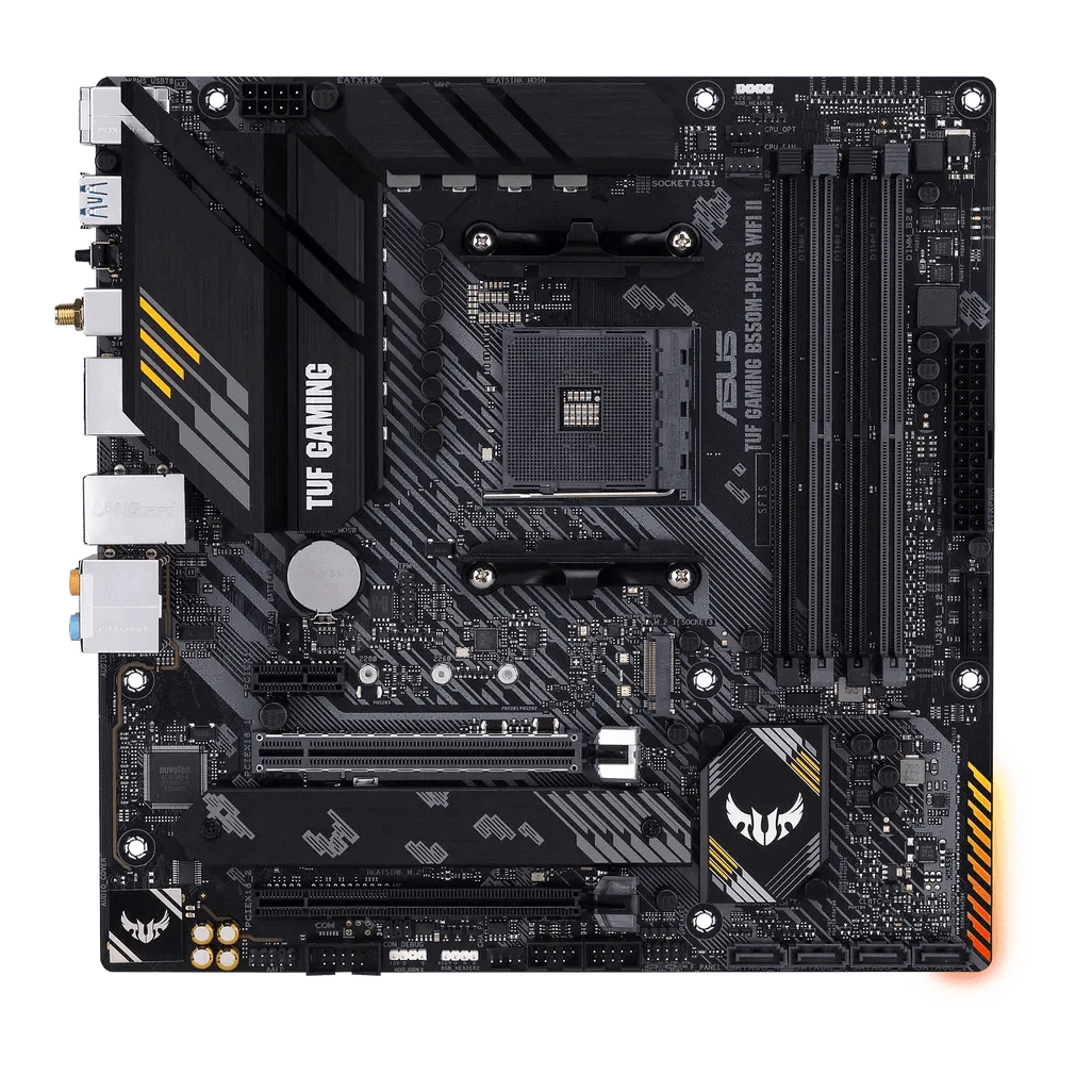 GUNMANSA ASUS TUF GAMING B550M-PLUS WIFI II, AMD, Socket AM4