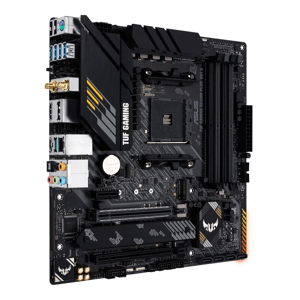 GUNMANSA ASUS TUF GAMING B550M-PLUS WIFI II, AMD, Socket AM4