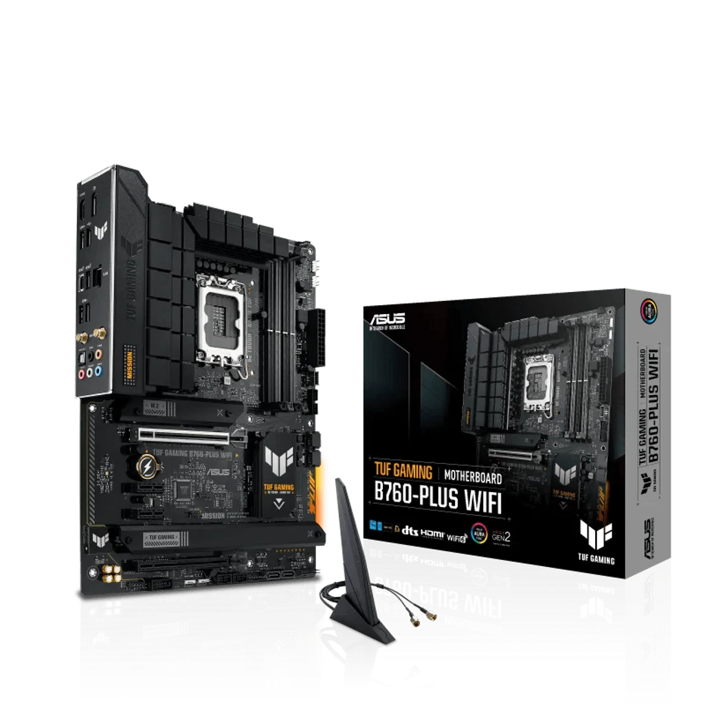 GUNMANSA ASUS TUF Gaming B760-Plus WIFI, Intel, LGA 1700, Intel® Celeron®