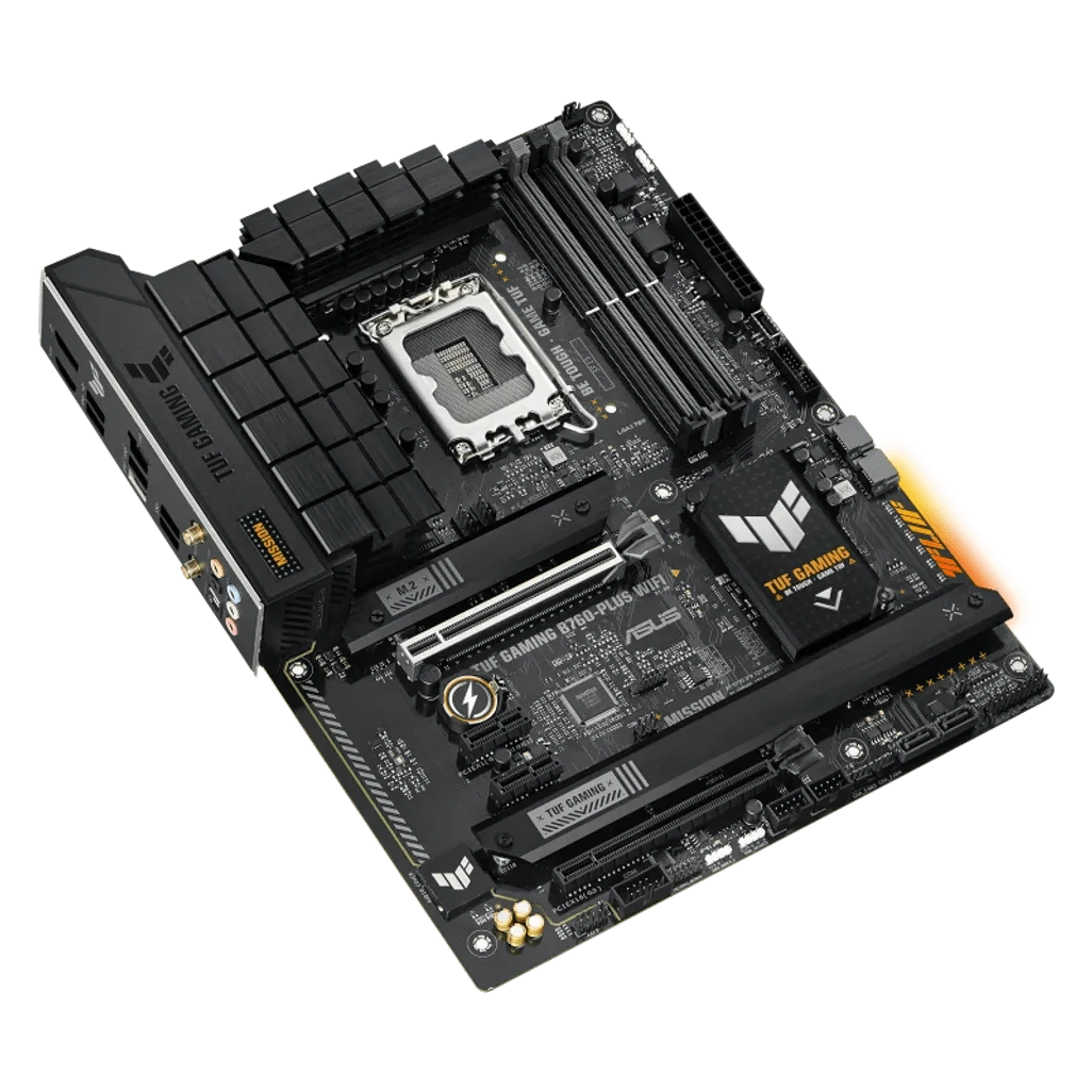 GUNMANSA ASUS TUF Gaming B760-Plus WIFI, Intel, LGA 1700, Intel® Celeron®