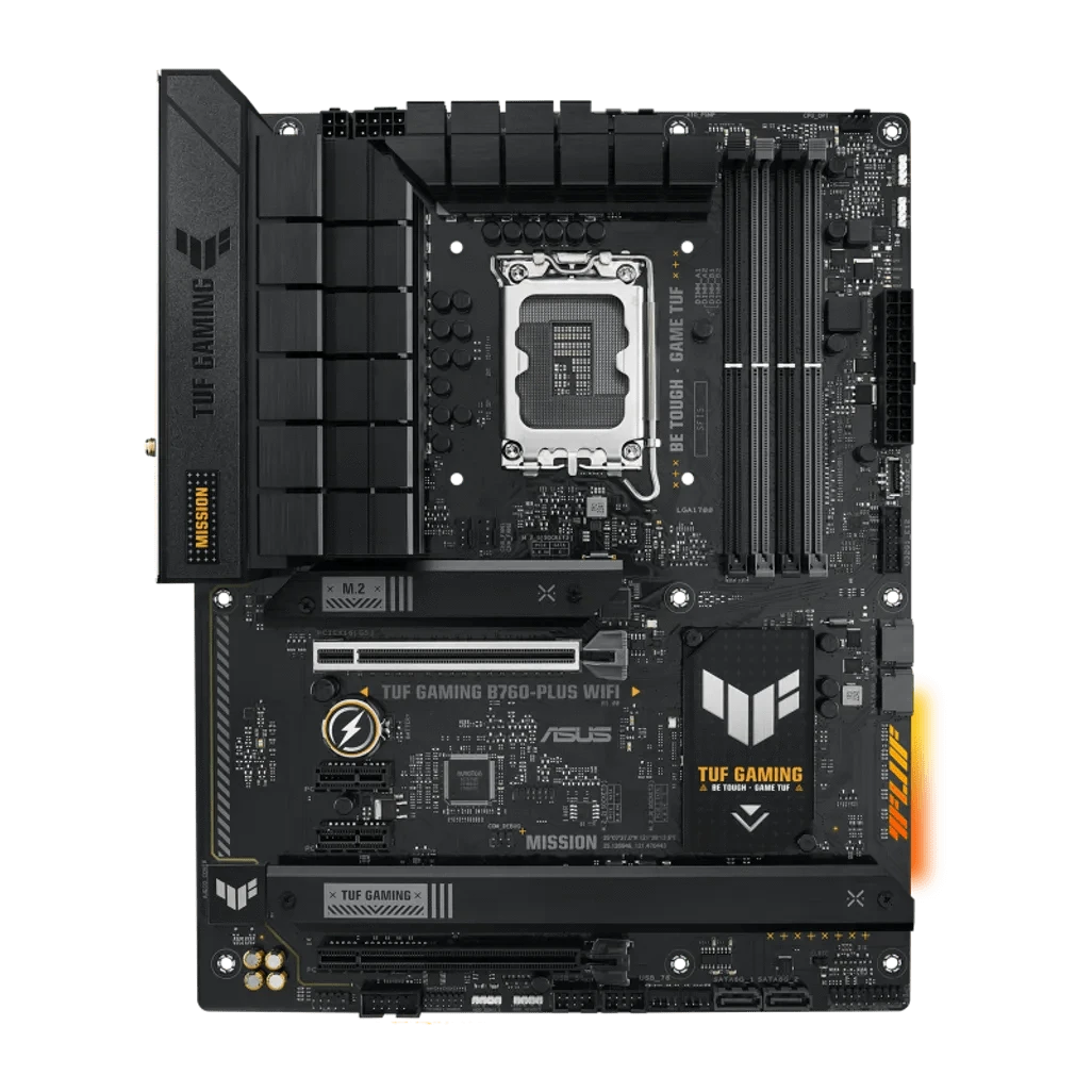 GUNMANSA ASUS TUF Gaming B760-Plus WIFI, Intel, LGA 1700, Intel® Celeron®
