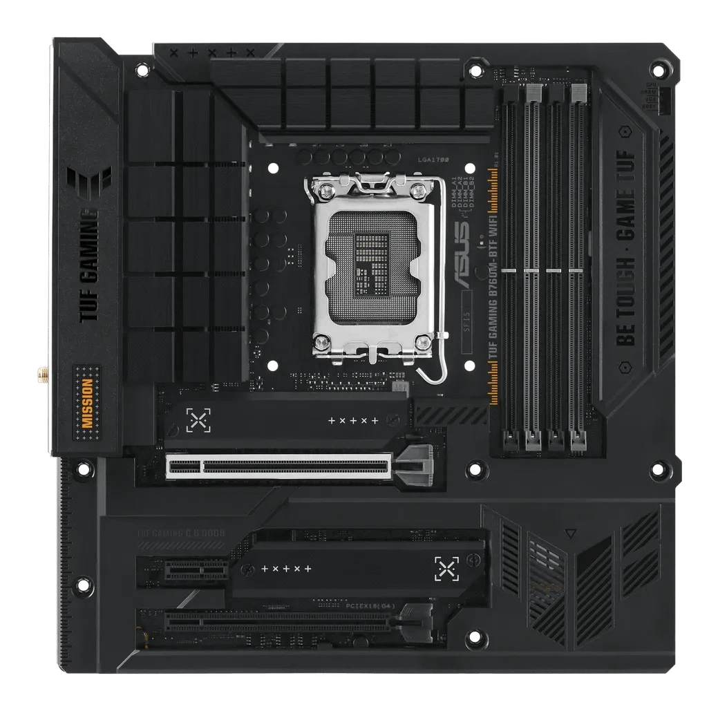 GUNMANSA ASUS TUF GAMING B760M-BTF WIFI, Intel, LGA 1700, Intel® Celeron®