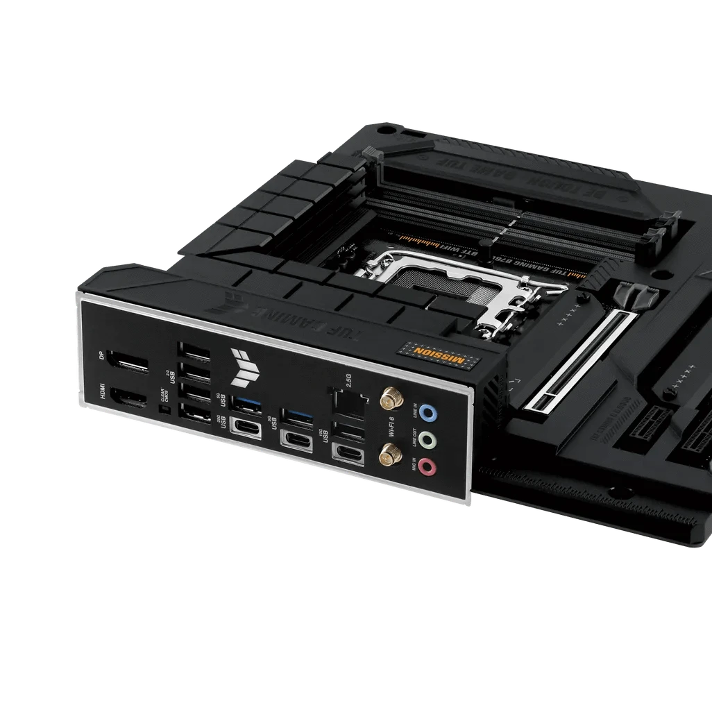 GUNMANSA ASUS TUF GAMING B760M-BTF WIFI, Intel, LGA 1700, Intel® Celeron®