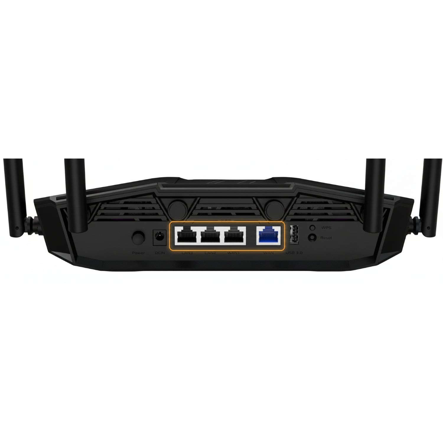 GUNMANSA ASUS TUF Gaming BE6500 Wi-Fi 7 Dual-Band Gaming Router – Extendable with Quad 2.5Gb Ports