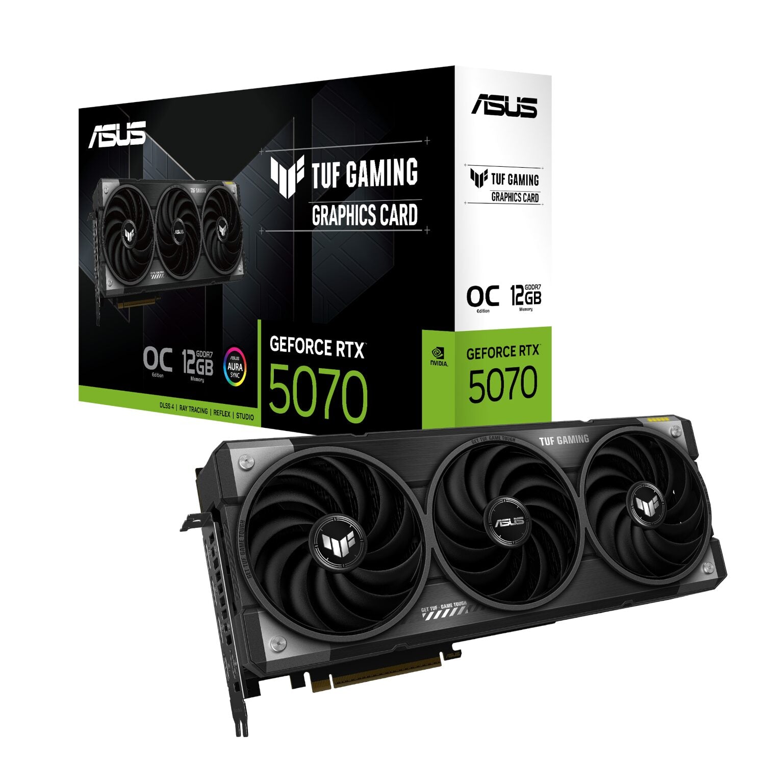 GUNMANSA Asus TUF Gaming GeForce RTX 5070 12GB GDDR7 OC Edition