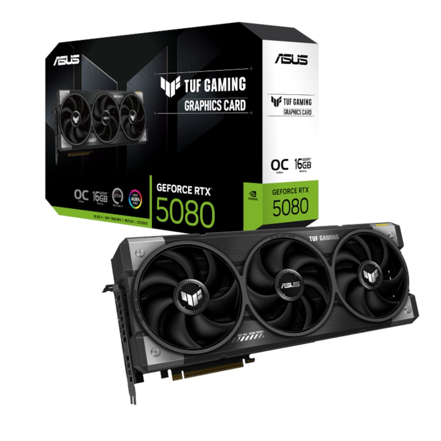GUNMANSA Asus TUF Gaming GeForce RTX 5080 16GB GDDR7 OC Edition