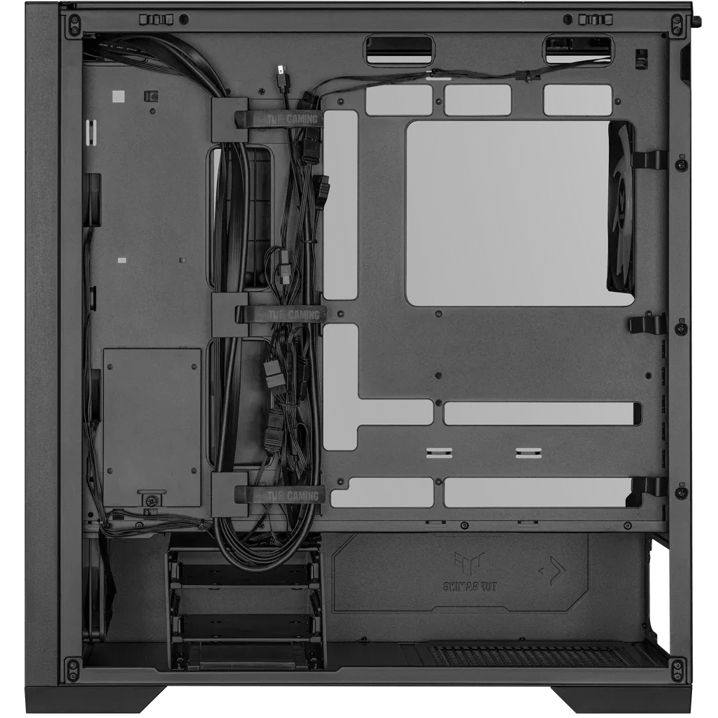 GUNMANSA ASUS TUF Gaming GT302 ARGB, Midi Tower, PC, Black