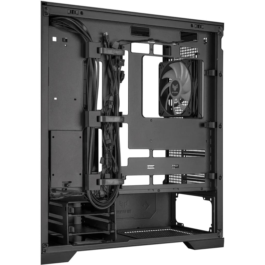 GUNMANSA ASUS TUF Gaming GT302 ARGB, Midi Tower, PC, Black