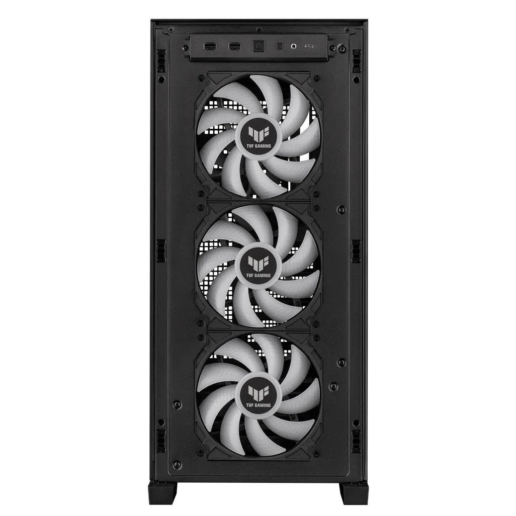 GUNMANSA ASUS TUF Gaming GT302 ARGB, Midi Tower, PC, Black