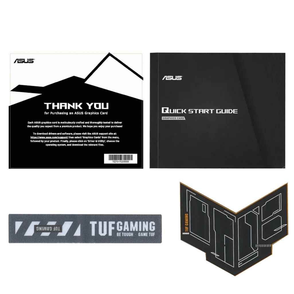 GUNMANSA ASUS TUF Gaming TUF-RX9060XT-O16G-GAMING