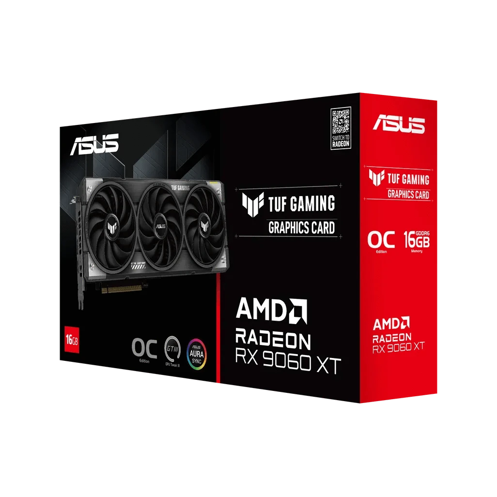 GUNMANSA ASUS TUF Gaming TUF-RX9060XT-O16G-GAMING