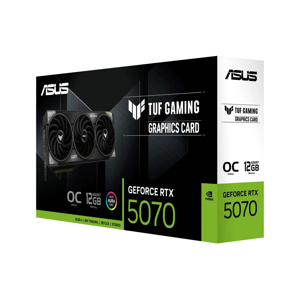 GUNMANSA ASUS TUF-RTX5070-O12G-GAMING, GeForce RTX 5070