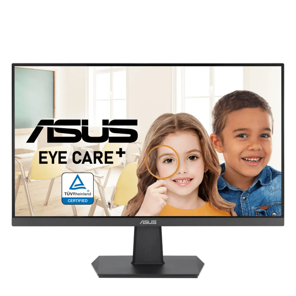 GUNMANSA ASUS VA24EHF, 60.5 cm (23.8"), 1920 x 1080 pixels, Full HD, LCD, 1 ms, Black