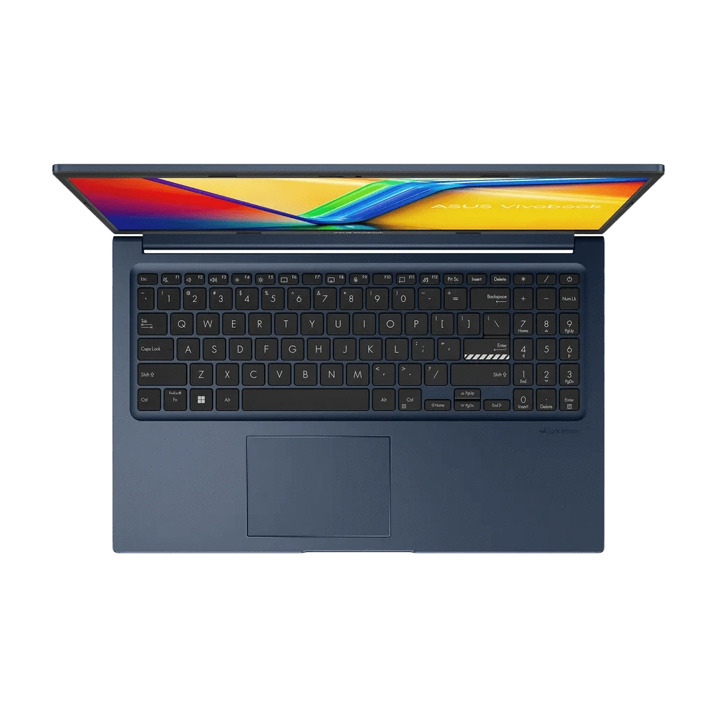 GUNMANSA ASUS Vivobook 15|X1504VA-I516512BL0W|15.6''|BLUE|I5-1335U|DDR4 16GB (8GB OB + 8GB Slot|512GB SSD|Backlit KB|FW TPM|WIN11H