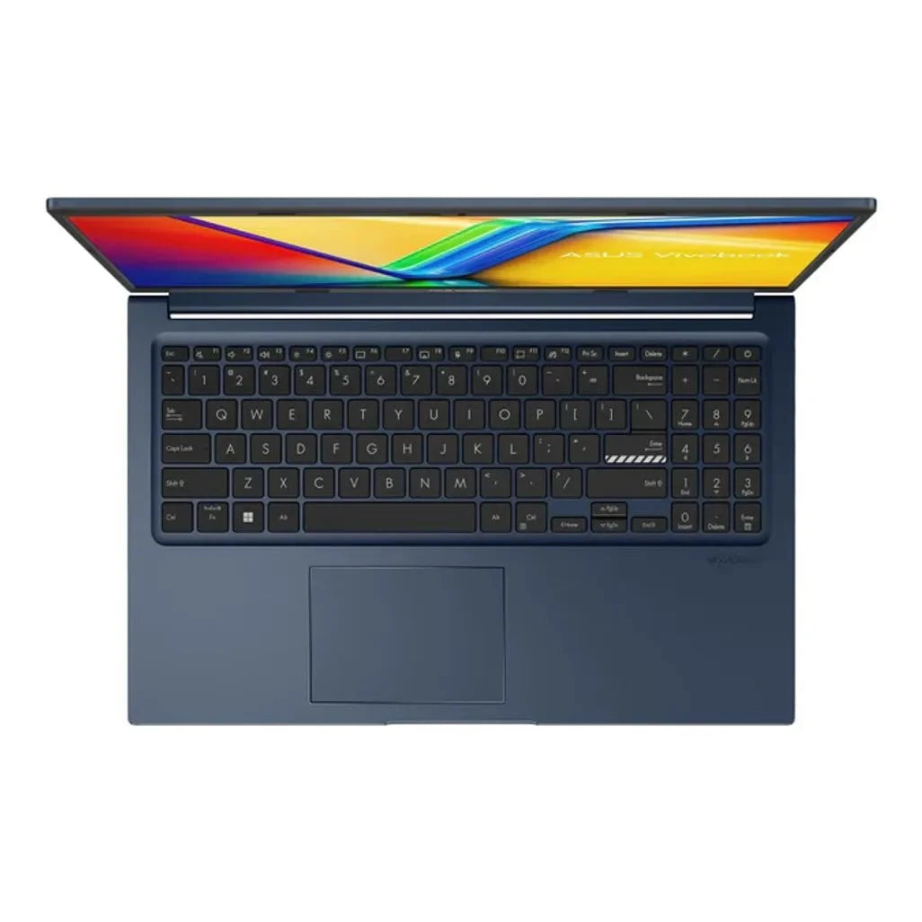GUNMANSA ASUS Vivobook 15|X1504VA-I716512BL0W|15.6''|BLUE|I7-1355U|DDR4 16GB ( 8GB OB + 8GB slot|512GB SSD|Backlit KN|FW TPM|WIN11H