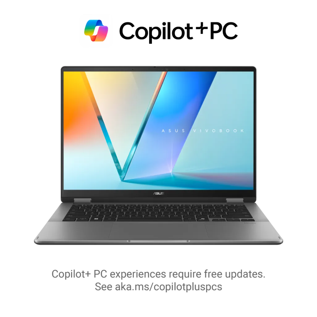 GUNMANSA ASUS Vivobook Flip|TP3407SA-OU73210G0X|14'' WQXGA+ OLED TOUCH|GRAY|ULTRA 7-258V|LPDDR5X 32GB|1TB PCIe SSD|STYLUS|WIN 11Pro