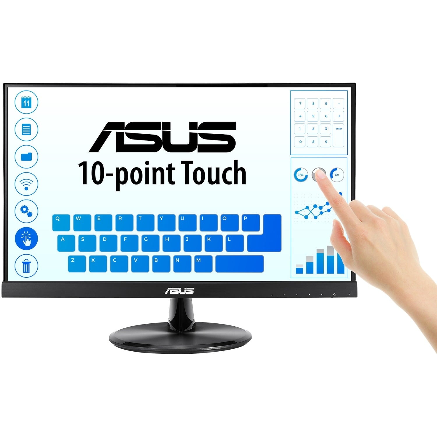GUNMANSA Asus VT229H 22" Class LCD Touchscreen Monitor - 16:9 - 5 ms
