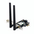 GUNMANSA ASUS  Wi-Fi 7 Tri-Band PCIe Wireless Adapter with Bluetooth 5.4 – Black