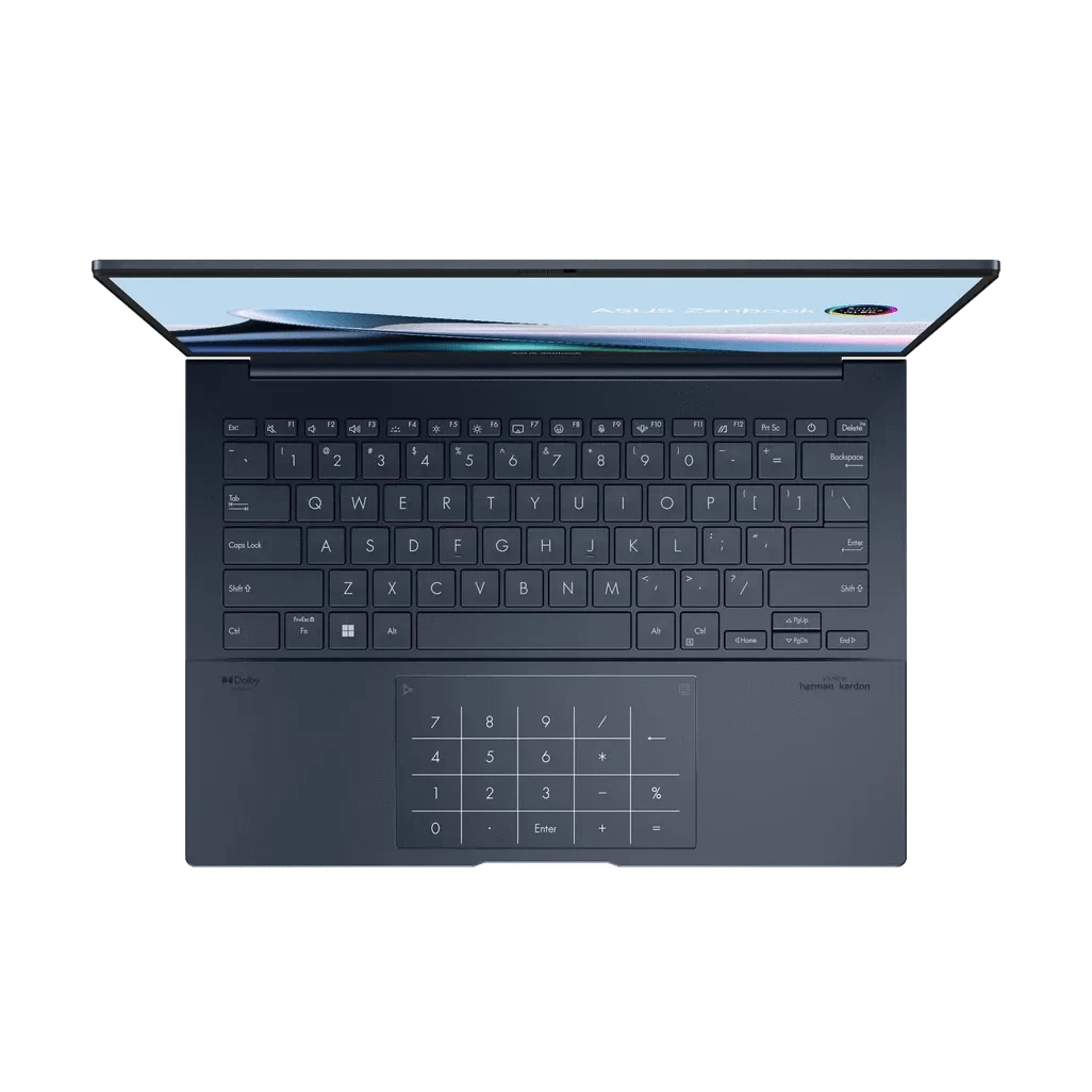 GUNMANSA ASUS Zenbook 14|UX3405CA-OU73210BL0X|14'' TCH OLED|BLUE|Ultra 7-255H|LPDDR5X 32GB OB|1TB PCIE SSD|Sleeve||WIN 11PRO