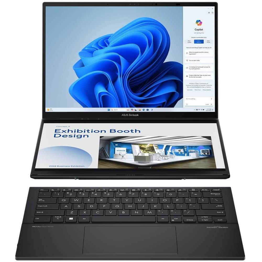 GUNMANSA ASUS Zenbook Duo UX8406 Intel Core Ultra 9 Professional Laptop