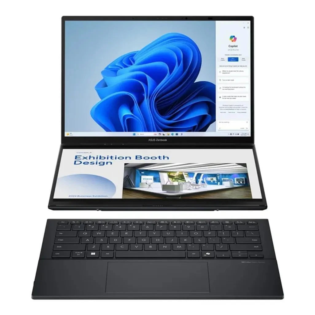 GUNMANSA ASUS Zenbook Duo|UX8406CA-OU93220G0X|14'' OLED|TOUCH|GREY|Ultra 9 ARL|LPDDR5X 32GB OB|2TB PCIE G4 SSD|WIN 11PRO