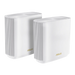 GUNMANSA ASUS ZenWiFi AX (XT9) AX7800 1er Pack Weiß, White, Internal, Mesh system