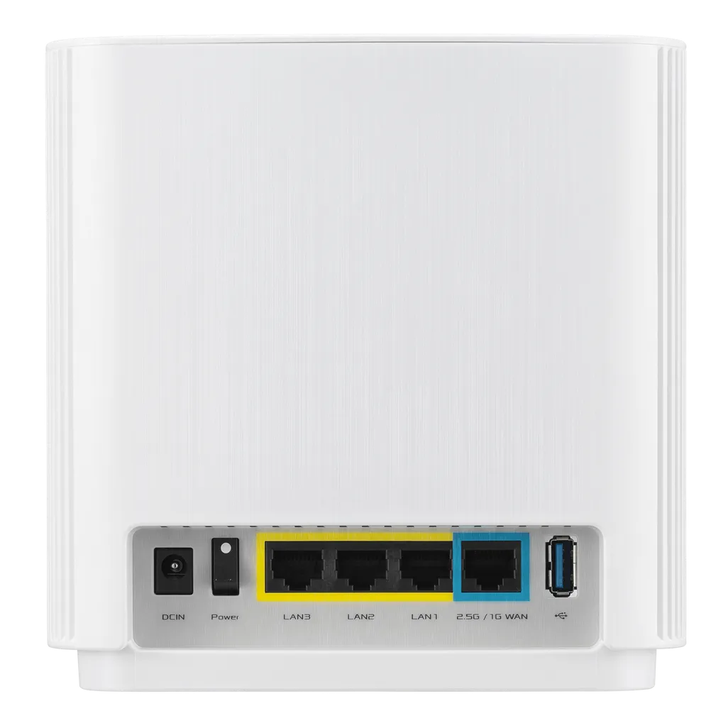 GUNMANSA ASUS ZenWiFi AX (XT9) AX7800 1er Pack Weiß, White, Internal, Mesh system