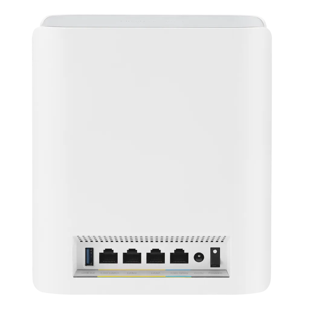 GUNMANSA ASUS ZenWiFi BT8 (2-pack), White, Internal, Mesh system, Power, 548 m², Tri-band (2.4 GHz / 5 GHz / 6 GHz)