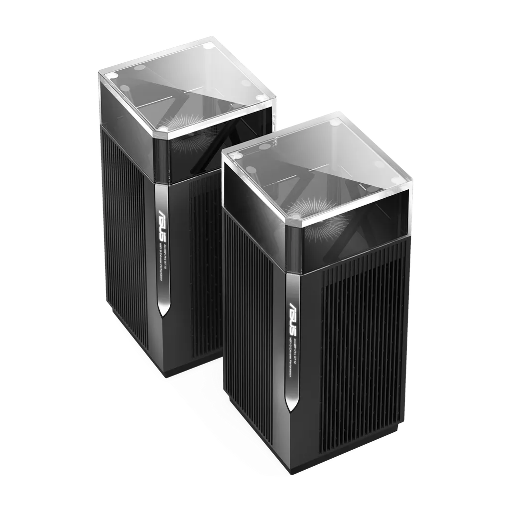 GUNMANSA ASUS ZenWiFi Pro XT12(2-PK), Black, Internal, Tri-band (2.4 GHz / 5 GHz / 5 GHz)