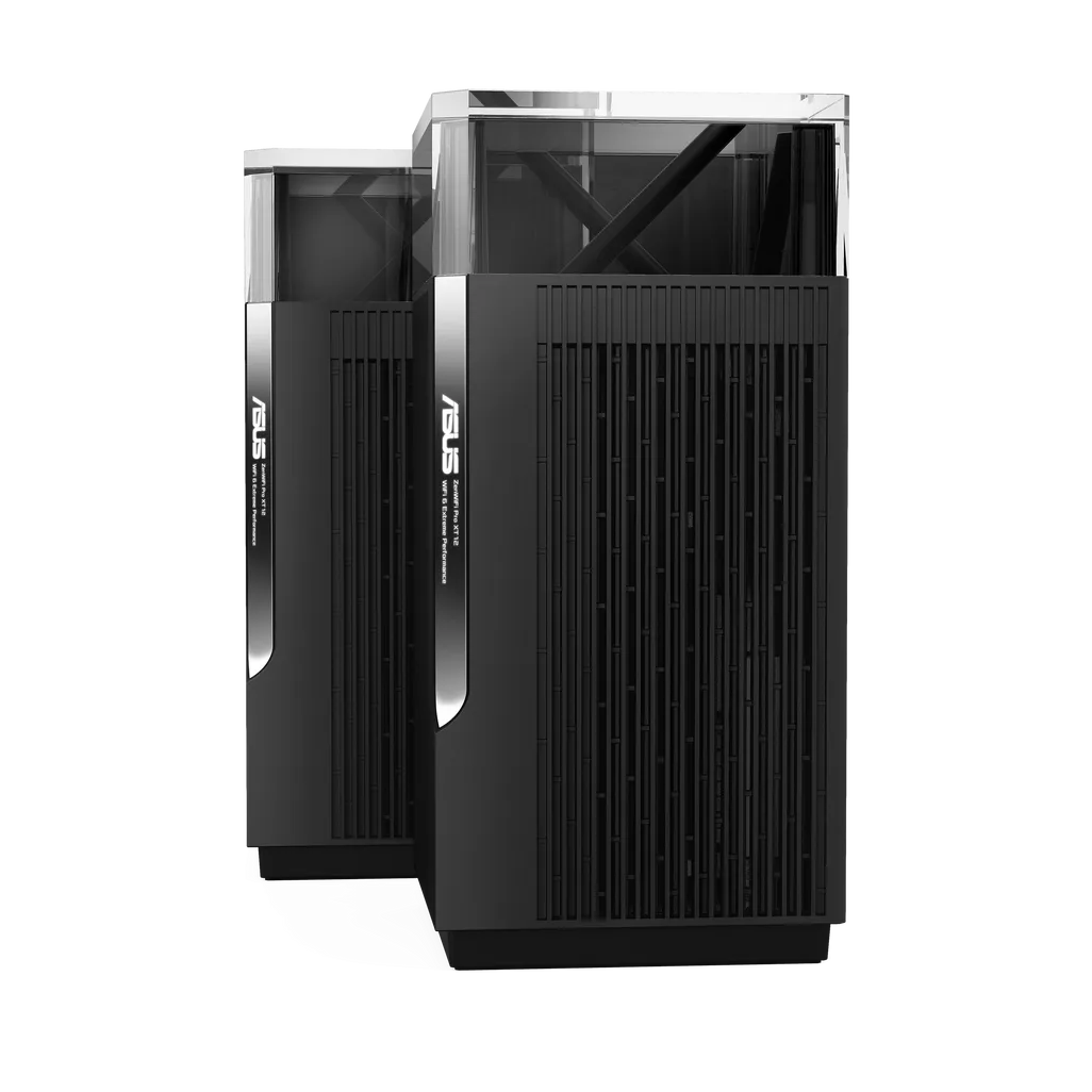 GUNMANSA ASUS ZenWiFi Pro XT12(2-PK), Black, Internal, Tri-band (2.4 GHz / 5 GHz / 5 GHz)