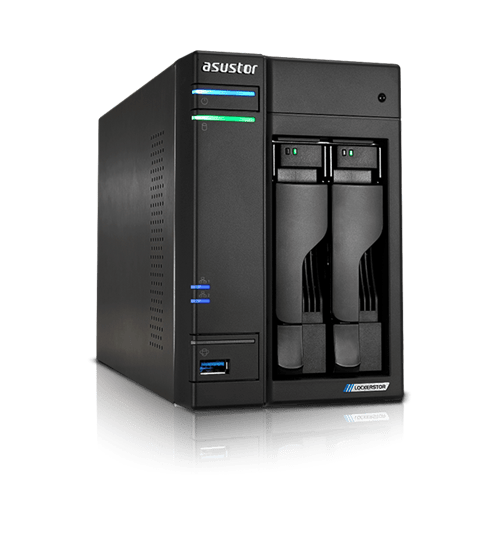 GUNMANSA Asustor Lockerstor 2 Gen2 2 Bay NAS No Hard Drive