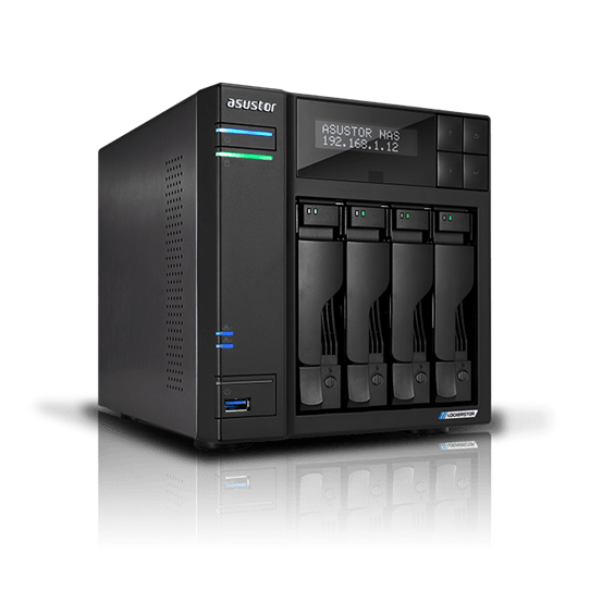 GUNMANSA Asustor Lockerstor 4 Gen2 4 Bay NAS No Hard Drive