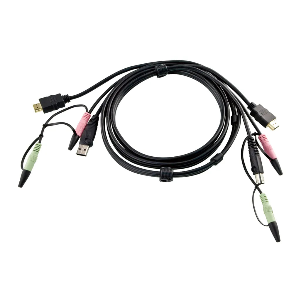 GUNMANSA ATEN 1.8M USB HDMI KVM Cable with Audio