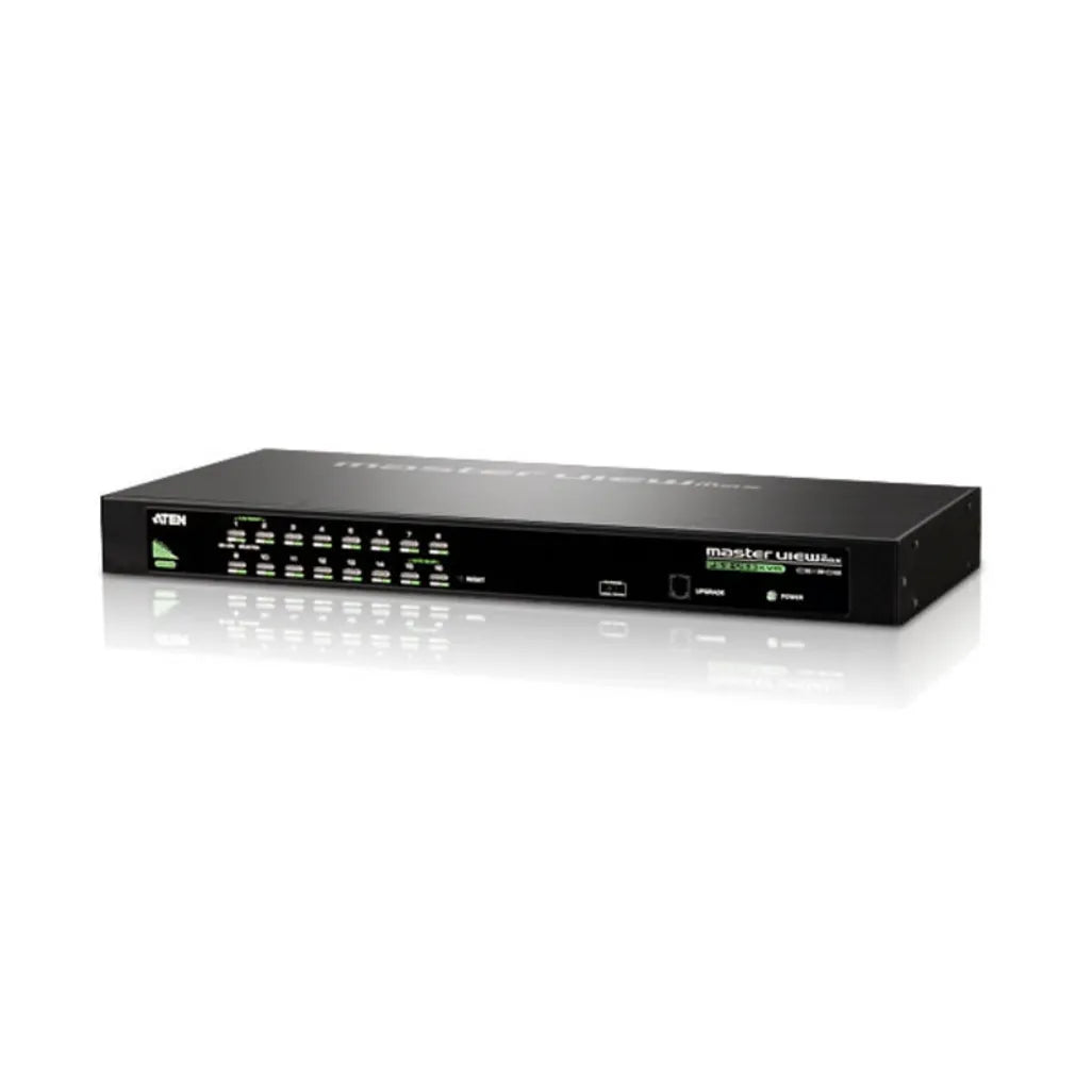 GUNMANSA ATEN 16-Port PS/2-USB  VGA KVM Switch/Cascade/W/(US/EU/OUT) ADP. ATEN